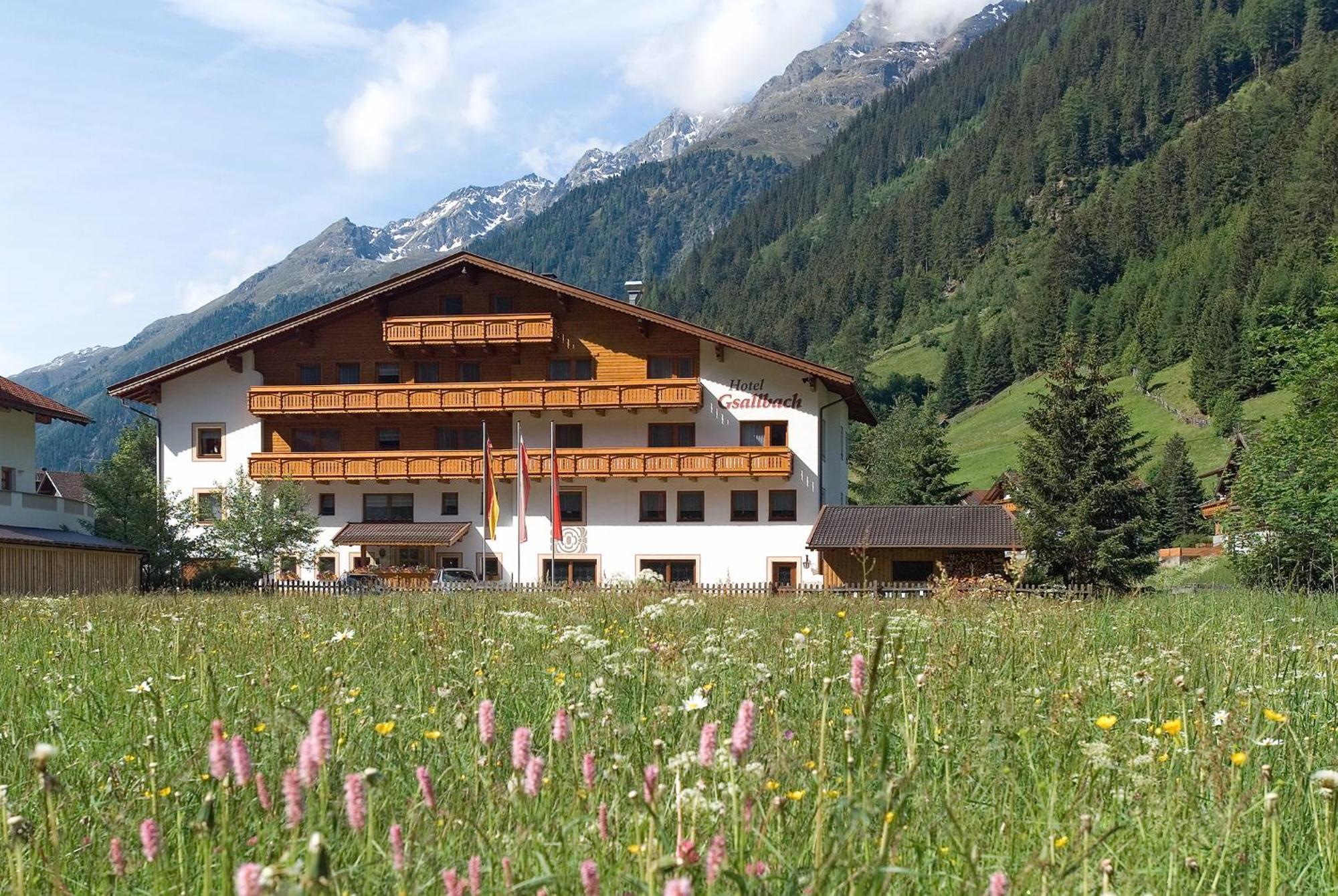Hotel Gsallbach Kaunertal Kültér fotó
